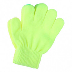 Tradineur - Guantes de puntos Infantiles - Fabricado en acrílico suave y cálido - Accesorios para otoño e invierno - Diseño surt
