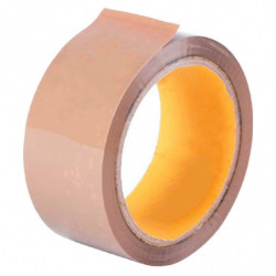 Tradineur - Cinta de embalaje adhesiva, precinto multiusos para embalar, sellar, empaquetar, cerrar cajas, resistente al desgarr