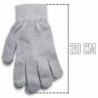Tradineur - Guantes de puntos de 20 cm- Fabricado en acrílico suave y cálido - Accesorios para otoño e invierno - Diseño Aleator