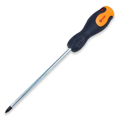 Tradineur - Destornillador estrella 6 x 150 mm - herramienta manual - bricolaje y montaje - Punta Magn&eacute;tica - Acero Inoxi