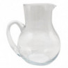 Tradineur - Jarra de cristal, modelo Duero, servir agua, té helado, bebidas frías, limonada, transparente, resistente, frigorífi