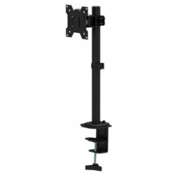 Tradineur - Soporte para monitor con rotación, 10-32 pulgadas, máx. 8 kg, brazo giratorio ajustable en altura con inclinación, V