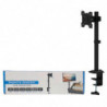 Tradineur - Soporte para monitor con rotación, 10-32 pulgadas, máx. 8 kg, brazo giratorio ajustable en altura con inclinación, V