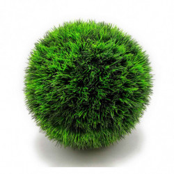 Tradineur - Bola de boj, topiario artificial, planta de plástico, diseño realista, decoración interior y exterior, jardín, hogar