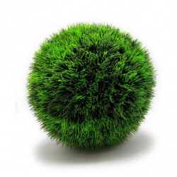 Tradineur - Bola de boj, topiario artificial, planta de plástico, diseño realista, decoración interior y exterior, jardín, hogar