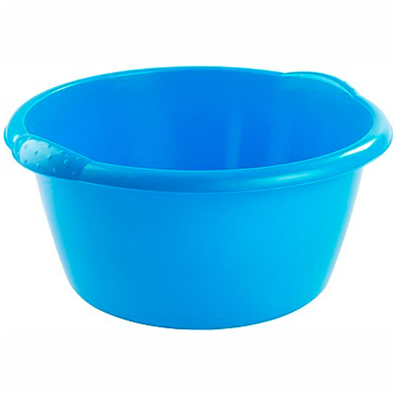 Tradineur - Cubo, Barreño, Tina Multiusos - Fabricado en Plástico - Producto y Utensilio de Limpieza - Forma Redonda - Capacidad Tradineur - Cubo, Barreño, Tina Multiusos - Fabricado en Plástico - Producto y Utensilio de Limpieza - Forma Redonda - Capacidad