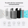 Smartmi - Purificador de Aire P1 - Compatible con Google Home Assistant, Alexa y Apple Homekit - Pantalla a Tiempo Real - Absorb