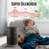 Smartmi - Purificador de Aire P1 - Compatible con Google Home Assistant, Alexa y Apple Homekit - Pantalla a Tiempo Real - Absorb
