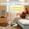 Smartmi - Purificador de Aire E1 - Compatible con Google Home Assistant, Alexa y Apple Homekit - Funcional en Pared - Nivel Max