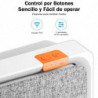 Smartmi - Purificador de Aire E1 - Compatible con Google Home Assistant, Alexa y Apple Homekit - Funcional en Pared - Nivel Max