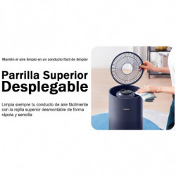 Smartmi - Purificador de Aire 2 - Compatible con Google Home Assistant, Alexa y Apple Homekit - Esterilizador UV - Pantalla OLED