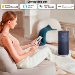 Smartmi - Purificador de Aire 2 - Compatible con Google Home Assistant, Alexa y Apple Homekit - Esterilizador UV - Pantalla OLED