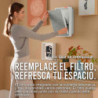Smartmi - Filtro de repuesto para purificador de aire E1 - Instalación Fácil - Absorbe polen, olores, humo y humo en casa, ofici