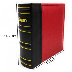 Tradineur - Álbum de foto - Capacidad 100 fotos de 10 x 15 cm con Memo - Fabricación en cartón - Ideal para guardar todas tus fo