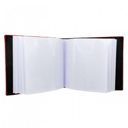 Tradineur - Álbum de foto - Capacidad 100 fotos de 10 x 15 cm con Memo - Fabricación en cartón - Ideal para guardar todas tus fo