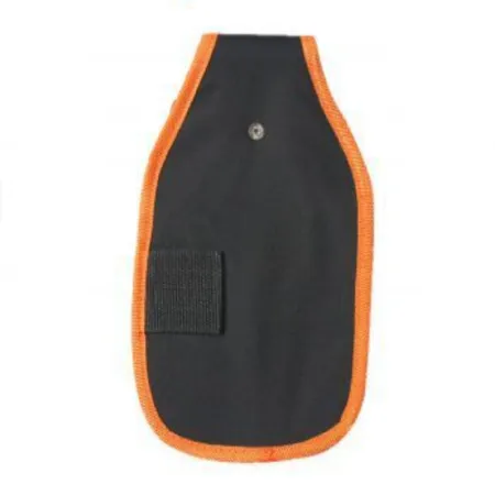 Bolsa porta herramientas para cinturón 26 x 16 cm color negro y naranja, bolsillo para llaves, martillo, profesionales de la con
