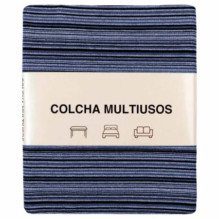 Tradineur - Colcha Multiusos - Fabricada en España - 70% Algodón / 30% Poliéster - Apto para Cama, Muebles y mesas - 270 x 200 c Tradineur - Colcha Multiusos - Fabricada en España - 70% Algodón / 30% Poliéster - Apto para Cama, Muebles y mesas - 270 x 200 c