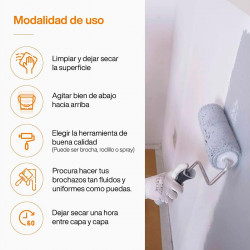 Tradineur - Bote de Spray - Fabricado en España - Ideal para cualquier superficie, Madera, Metal, Cartón, Piedra o Cerámica - Ca