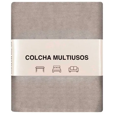Tradineur - Colcha Multiusos - Fabricada en España - 70% Algodón / 30% Poliéster - Apto para Cama, Muebles y mesas - 270 x 200 c Tradineur - Colcha Multiusos - Fabricada en España - 70% Algodón / 30% Poliéster - Apto para Cama, Muebles y mesas - 270 x 200 c
