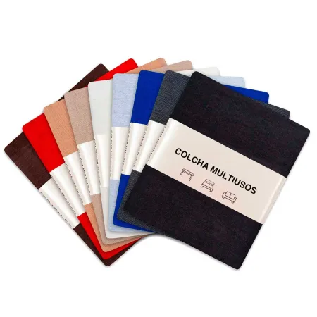 Tradineur - Colcha Multiusos - Fabricada en España - 70% Algodón / 30% Poliéster - Apto para Cama, Muebles y mesas - 270 x 200 c Tradineur - Colcha Multiusos - Fabricada en España - 70% Algodón / 30% Poliéster - Apto para Cama, Muebles y mesas - 270 x 200 c