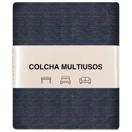 Tradineur - Colcha Multiusos - Fabricada en España - 70% Algodón / 30% Poliéster - Apto para Cama, Muebles y mesas - 270 x 200 c Tradineur - Colcha Multiusos - Fabricada en España - 70% Algodón / 30% Poliéster - Apto para Cama, Muebles y mesas - 270 x 200 c