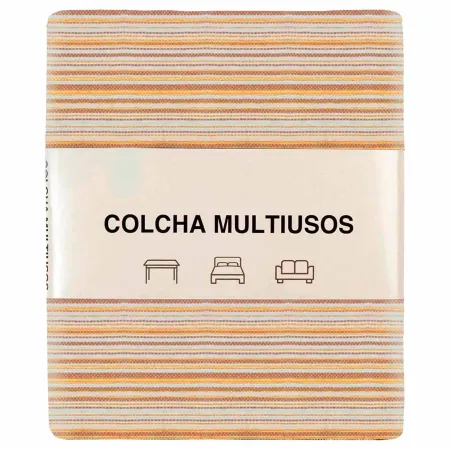 Tradineur - Colcha Multiusos - Fabricada en España - 70% Algodón / 30% Poliéster - Apto para Cama, Muebles y mesas - 270 x 230 c Tradineur - Colcha Multiusos - Fabricada en España - 70% Algodón / 30% Poliéster - Apto para Cama, Muebles y mesas - 270 x 230 c