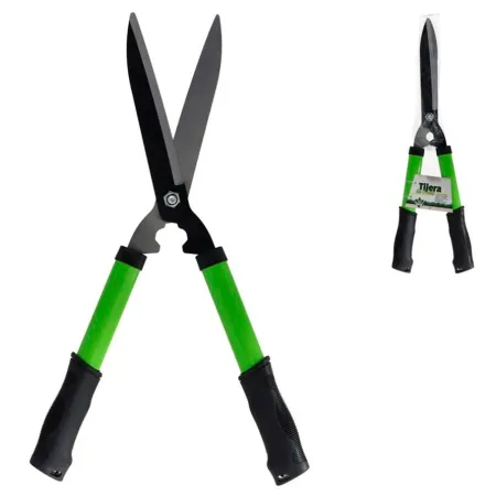 Tradineur - Tijera para podar con mangos - Diseño ergonómico - Herramienta manual para jardín - Longitud 53 cm