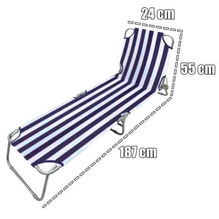 Bestway - Tumbona plegable de acero, reclinable, tejido Oxford, tejido resistente. Color azul - blanco. 55 x 24 x 187 cm. Bestway - Tumbona plegable de acero, reclinable, tejido Oxford, tejido resistente. Color azul - blanco. 55 x 24 x 187 cm.
