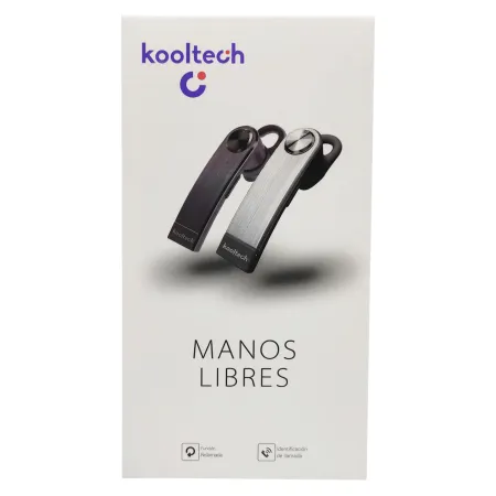 Kooltech - Manos libres, auricular inalámbrico bluetooth con micrófono, sonido estéreo, control de voz, LED, batería larga durac Kooltech - Manos libres, auricular inalámbrico bluetooth con micrófono, sonido estéreo, control de voz, LED, batería larga durac