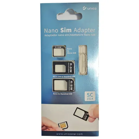 Set de tres adaptadores de nano-sim a micro-sim a sim estándar, incluye aguja para colocar la sim, móvil, compatible con Xiaomi, Set de tres adaptadores de nano-sim a micro-sim a sim estándar, incluye aguja para colocar la sim, móvil, compatible con Xiaomi,