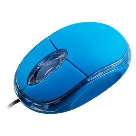Tradineur - Ratón óptico con cable - 1600 DPI - Componentes informáticos para el ordenador - Plug & Play - USB 3.0/2.0/1.1 Tradineur - Ratón óptico con cable - 1600 DPI - Componentes informáticos para el ordenador - Plug & Play - USB 3.0/2.0/1.1