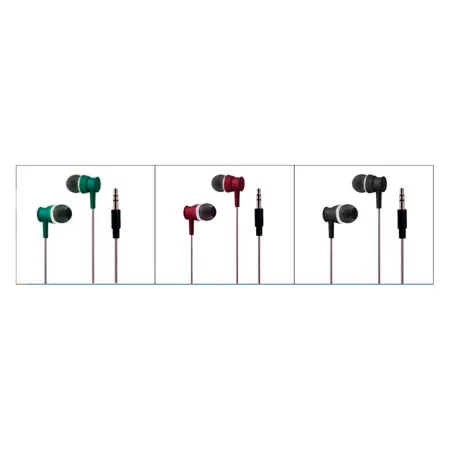 Tradineur - Auriculares estéreo - Aislamiento de ruido - Jack 3,5 cm - Compatible con Pods, Móviles, Tablets y PC - Color Surtid