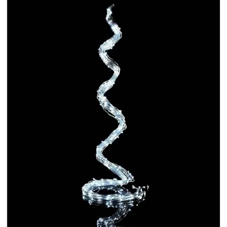 Tradineur - Alambre de 20 luces navideñas para botella LEDs - Apto solo para interior - Función de luz fija e intermitente - 2 M Tradineur - Alambre de 20 luces navideñas para botella LEDs - Apto solo para interior - Función de luz fija e intermitente - 2 M
