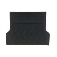 Alfombra protectora para maletero de coche recortable color negro 143 x 110 cm