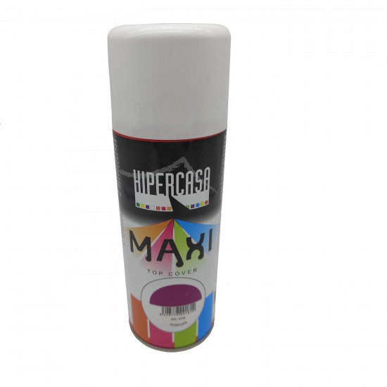 Hipercasa - Bote de pintura en spray color púrpura 400 ml, válido para multitud de superficies de interior y exterior