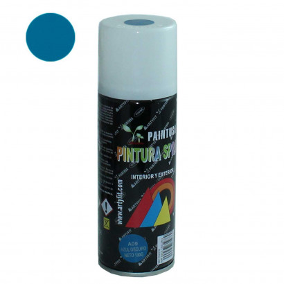 Montoro - Bote de pintura en spray azul oscuro A09 200 ml, válido para multitud de superficies de interior y exterior