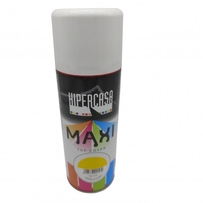 Hipercasa - Bote de pintura en spray color amarillo claro 400 ml, válido para multitud de superficies de interior y exterior