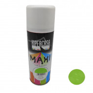 Hipercasa - Bote de pintura en spray verde lima 400 ml, válido para multitud de superficies de interior y exterior