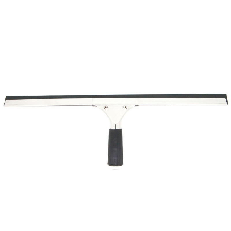 Tradineur - Limpiacristales profesional de acero inoxidable 35 cm. Rasqueta limpiar cristales, limpiador ventanas, cepillo rasca Tradineur - Limpiacristales profesional de acero inoxidable 35 cm. Rasqueta limpiar cristales, limpiador ventanas, cepillo rasca