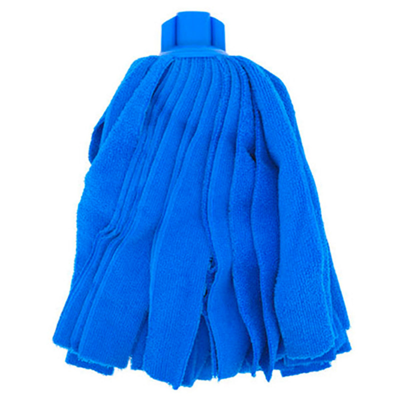 Tradineur - Fregona microfibra de tiras ecológica, gran absorción, todo tipo de superficies, color surtido Tradineur - Fregona microfibra de tiras ecológica, gran absorción, todo tipo de superficies, color surtido