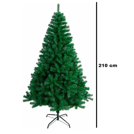 Tradineur - Árbol de Navidad, abeto artificial verde, estructura de plástico y metal revestido, robusto y duradero, fácil montaj Tradineur - Árbol de Navidad, abeto artificial verde, estructura de plástico y metal revestido, robusto y duradero, fácil montaj