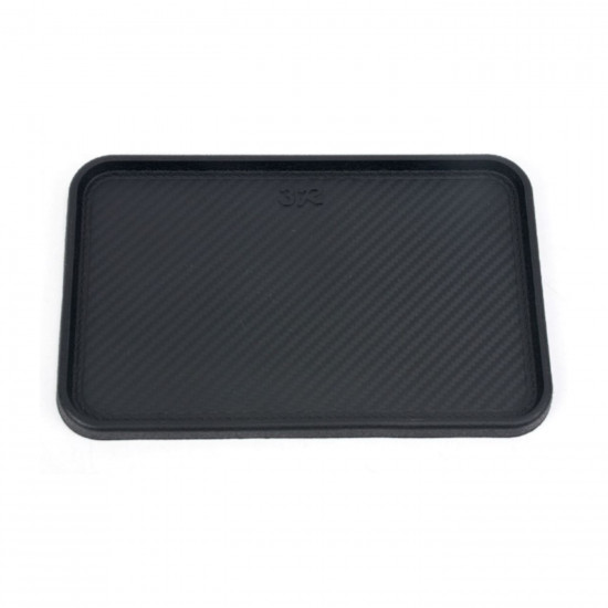 Alfombra de silicona antideslizante, de 3 x 20  x 12 cm, ideal para coche. Soporte para móviles con base antideslizante y con capacidad para varios terminales. Tapiz para automóviles.