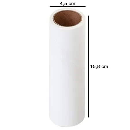Tradineur - Pack de 6 recambios de rodillo quitapelusas, total 360 hojas extra adhesivas, eliminar pelos de mascotas y polvo, ro Tradineur - Pack de 6 recambios de rodillo quitapelusas, total 360 hojas extra adhesivas, eliminar pelos de mascotas y polvo, ro