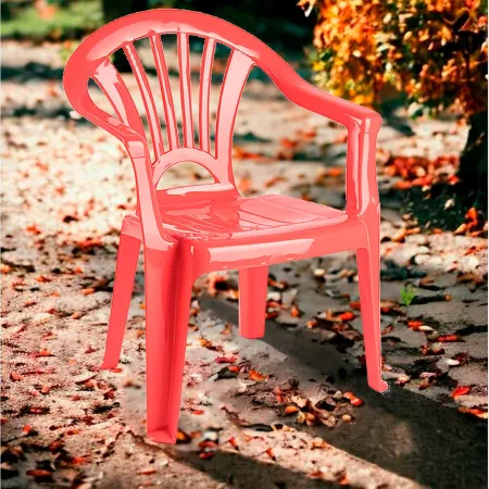 Tradineur - Silla infantil Modelo Tipi - Fabricado en España - Ligera y fácil de transportar - Ideal para jugar, leer y dibujar 