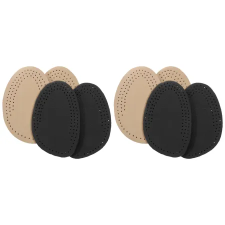 Tradineur - Pack de 4 Pares de Plantillas Adhesivas Antideslizante para Tacones - Ideal para Aliviar el dolor de los pies - 13 x