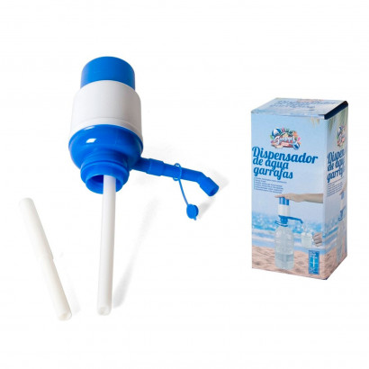 Dispensador de agua universal para garrafas estándar de 2,5 - 5 - 6,5 - 8 - 10 litros, grifo para botellas, barriles, bomba manual, dispensador de mano agua a presión