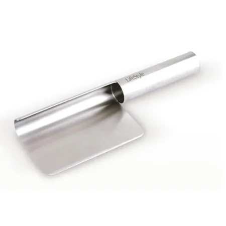 Tradineur - Recogemigas de acero inoxidable con mango contenedor 21,5 cm, recogedor de migas metálico plateado, accesorio de coc Tradineur - Recogemigas de acero inoxidable con mango contenedor 21,5 cm, recogedor de migas metálico plateado, accesorio de coc