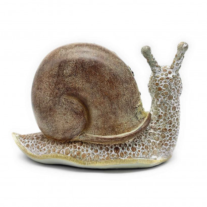 Figura de caracol decorativo de resina "Kino" 21 cm, escultura animal para interior, decoración de salón, dormitorio, hogar, regalo original, adornos