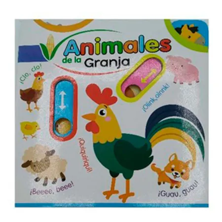 Libro infantil de modelos surtidos con pestañas que se mueven de 20 x 19,4 cm. Cuaderno divertido para niños, modelos de animale