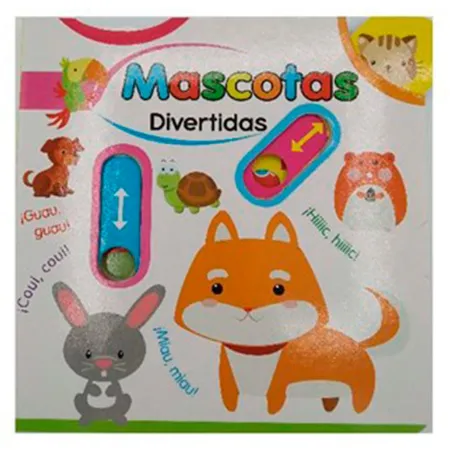 Libro infantil de modelos surtidos con pestañas que se mueven de 20 x 19,4 cm. Cuaderno divertido para niños, modelos de animale